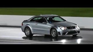 Watch AMG CLK63 BLACK SERIES WEISTEC STAGE 2 SUPERCHARGED INTERNATIONAL AUTO HAUS 10.48 @ 132 MPH Video