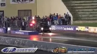 Watch PHAATT YOUNIS RACING V8 TORANA 8.84 @ 150 MPH SYDNEY DRAGWAY Video