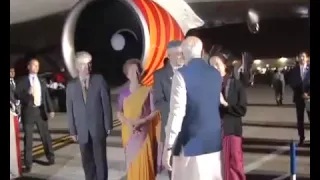 Watch PM Modi departs from New York for India, via Frankfurt Video