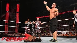 Watch John Cena & The Dudley Boyz vs. The New Day: WWE Raw, Sept. 28, 2015 Video