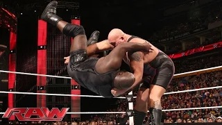 Watch Mark Henry vs. Big Show: WWE Raw, Sept. 28, 2015 Video