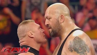 Watch Relive the bone-crunching rivalry between Brock Lesnar and Big Show: WWE Raw, Sept. 28, 2015 Video