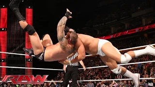 Watch Randy Orton vs. Bo Dallas: WWE Raw, Sept. 28, 2015 Video