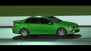 Watch FORD FG XR6 TURBO 10.53 @ 129 MPH SYDNEY DRAGWAY Video