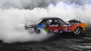 Watch JAKE MYERS S1CKO INDUSTRIES MUSTANG QUALIFYING BURNOUT AT SUPERNATS Video