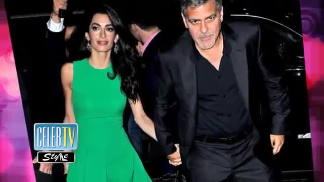 Watch GEORGE and AMAL CLOONEY Stun at NY Film Festival! Video