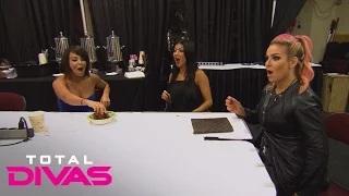 Watch Natalya jokes around with the Divas in catering: WWE Total Divas Bonus Clip, September 29, 2015 Video