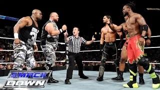 Watch Demon Kane & The Dudley Boyz vs. Seth Rollins & The New Day: WWE SmackDown, Oct. 1, 2015 Video
