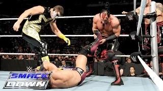 Watch Neville & Lucha Dragons vs. Stardust & The Ascension: WWE SmackDown, Oct. 1, 2015 Video