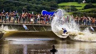 Watch Pro Surf Contest in a Wave Pool Video