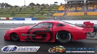 Watch GAS RACING TWIN TURBO V8 MUSTANG 6.10 @ 246 MPH Video