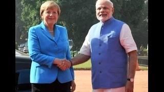 Watch PM Modi with Chancellor of Germany, Angela Merkel at the Ceremonial Reception Video
