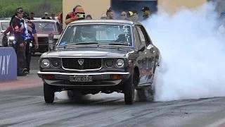 Watch PAC PERFORMANCE MAZDA ROTARIES DRAG RACING AT SUPERNATS Video