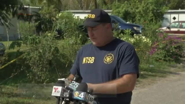 Watch NTSB: Two Dead in Florida Plane Crash Video