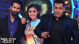 Watch Bigg Boss 9 DOUBLE TROUBLE | Alia Bhatt & Shahid Kapoor to promote Shaandaar Video