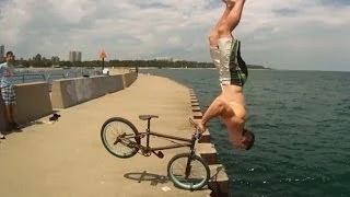 Watch Amazing Parkour BMX Most Creative Bike Stunts Video