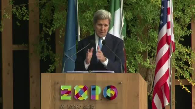 Watch Kerry Talks Climate Change, Food at Milan Expo Video