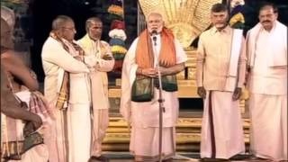 Watch PM Modi visits Tirumala Temple, Tirupati Video