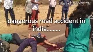 Watch Most Dangerous Road Accident in Gujarat Video
