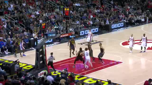 Watch Stanley Johnson Puts in His First NBA Basket Video