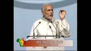 Watch PM Modi's opening statement at inaugural session of India-Africa Forum Summit 2015 Video