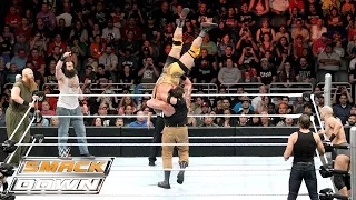 Watch Dean Ambrose, Ryback & Cesaro vs. The Wyatt Family: WWE SmackDown, Oct. 29, 2015 Video