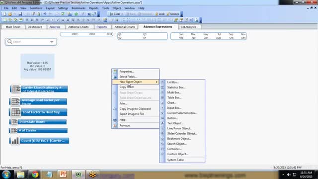 Watch Aggregate Function in Qlikview Video