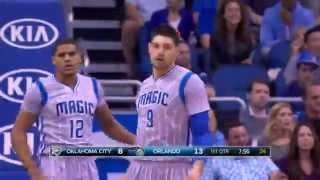 Watch NBA: Nikola Vucevic Hits All Nine Shots in the First Half Video