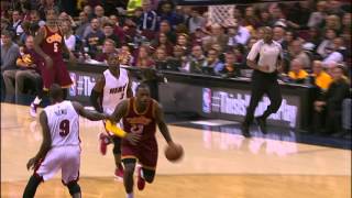Watch NBA: LeBron James and Dwyane Wade Duel in Cleveland Video