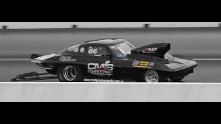 Watch TOP SPORTSMAN V8 CORVETTE 7.57 @ 183 MPH SYDNEY DRAGWAY Video