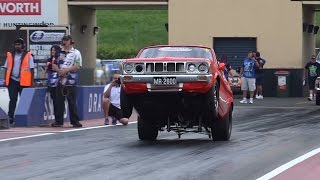 Watch MR 2600 RACING 2.6L ASTRON TURBO GALANT 8.82 @ 154 MPH SYDNEY DRAGWAY Video