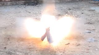 Watch Diwali Dhamaka - Blowing a Cardboard Box into pieces using Diwali Cracker Bomb Video