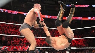 Watch Cesaro vs. The Miz: WWE Raw, November 2, 2015 Video