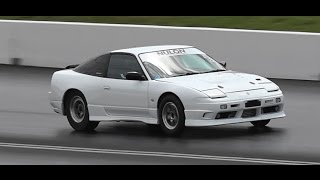 Watch SR22VE 8 SEC 180SX ADVANCE MOTOR MECHANICS JUST ENGINE MANAGEMENT SYDNEY DRAGWAY Video