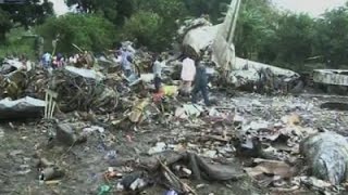 Watch Cargo Plane Crashes In South Sudan Video