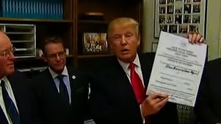 Watch Trump Files for NH Presidential Primary Video