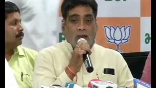 Watch BJP Leader Press Conference by CP Thakur in Bihar     Bihar Election 2015 Video