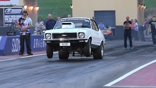 Watch VIP AUTOMOTIVE 9 SEC V8 TORANA SYDNEY DRAGWAY Video