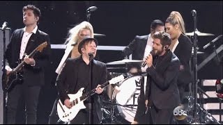 Watch Fall Out Boy & Thomas Rhett - Crash & Burn & Uma Thurman - CMA's 2015 Video