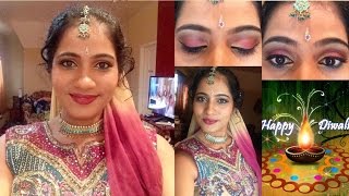 Watch Simple Diwali Makeup Tutorial - Happy Diwali Video