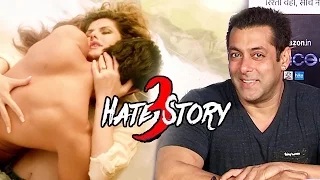 Watch Salman Khan Supports HOT SCENES In 'Hate Story 3' Video