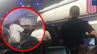 Watch Spirit Airlines racism? Rowdy black passenger kicked from flight after seating mix-up Video