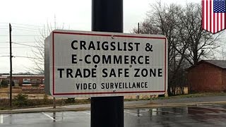Watch Craigslist stories: police set up safe exchange zones to stop Craigslist deals going bad Video