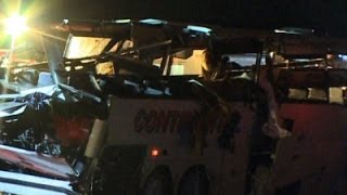 Watch 6 Dead in Arkansas Bus Crash Video