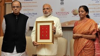 Watch PM Modi at the launch of Gold related schemes Video