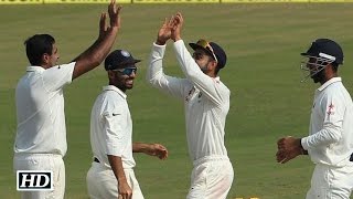 Watch IND vs SA 1st Test 2015: Mohali - Ashwin 5/51; SA Out for 184 Video