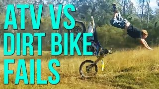 Watch Ultimate ATVs vs. Dirt Bikes | Funny Fails Video