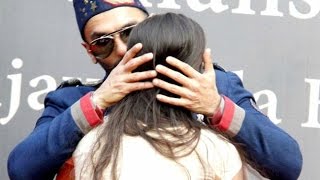 Watch Ranveer Singh Kisses A Girl At Bajirao Mastani Poster Launch Video