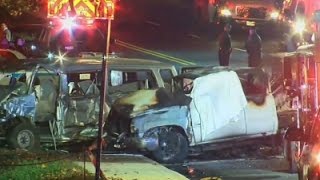 Watch Police Say 4 Dead, Others Hurt In MD Crash Video