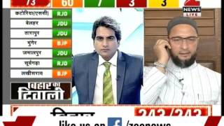 Watch Bihar elections result 'a personal defeat of Modi': Asaduddin Owaisi Video